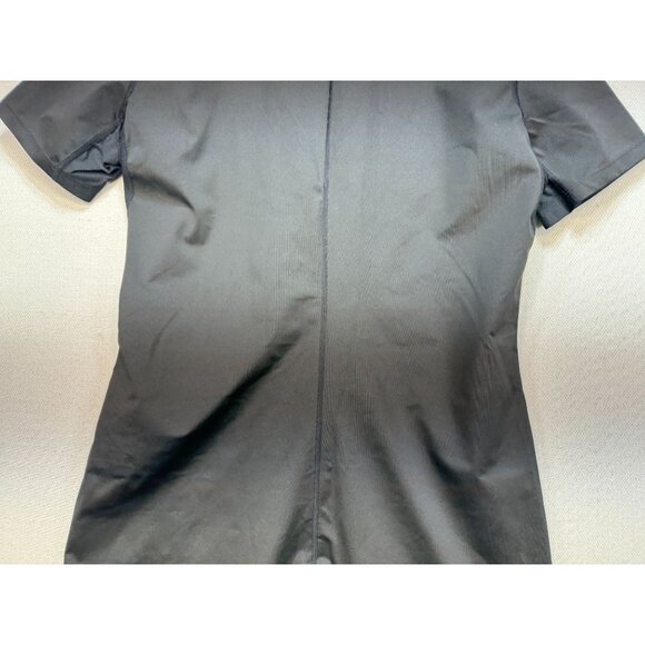 Womens Thermal Sweat Bodysuit Shapewear Size 3XL Black Short-Sleeve Compression - Picture 12 of 13